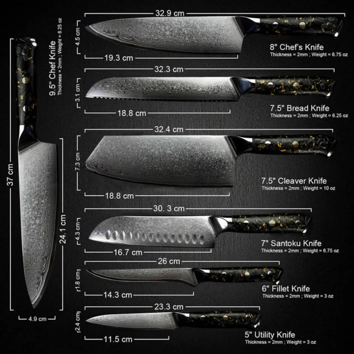 RYUJIN COLLECTION - Japanese Kitchen Knives